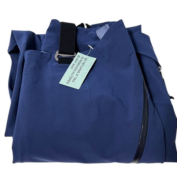 Patagonia H2NО Mens Ski Pants Suspender Blue Sz S Recco Detector 83156 - Picture 11 of 15